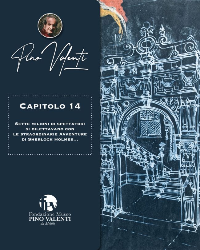 Pino Valenti – capitolo 14 – Sette milioni di spettatori si dilettavano con le straordinarie Avventure di Sherlock Holmes Pino Valenti - capitolo 14 - Sette milioni di spettatori si dilettavano con le straordinarie Avventure di Sherlock Holmes